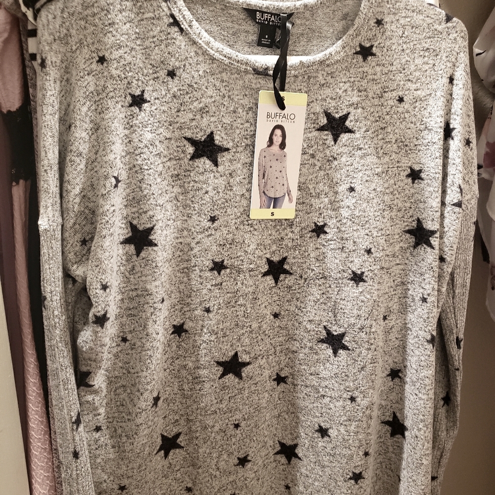 David Bitton Long Sleeve Woman's top